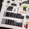 Kelik K48054 JASDF F-2B interior 3D decals for Hasegawa kit (1/48)